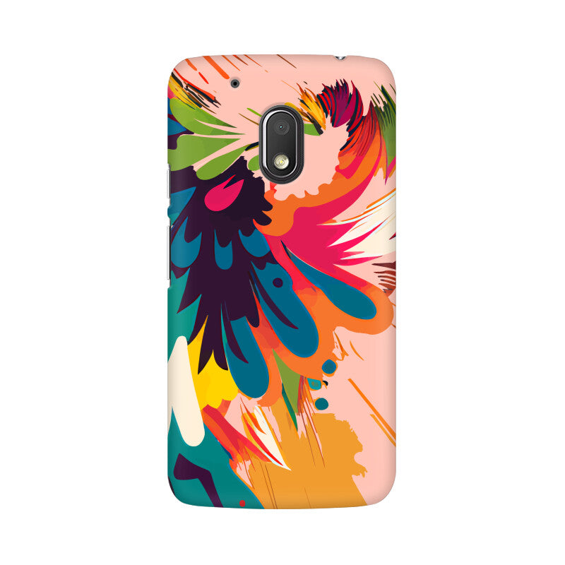 JOVIN-MV Moto Sublimation Phone Case In Pink Floral All Models