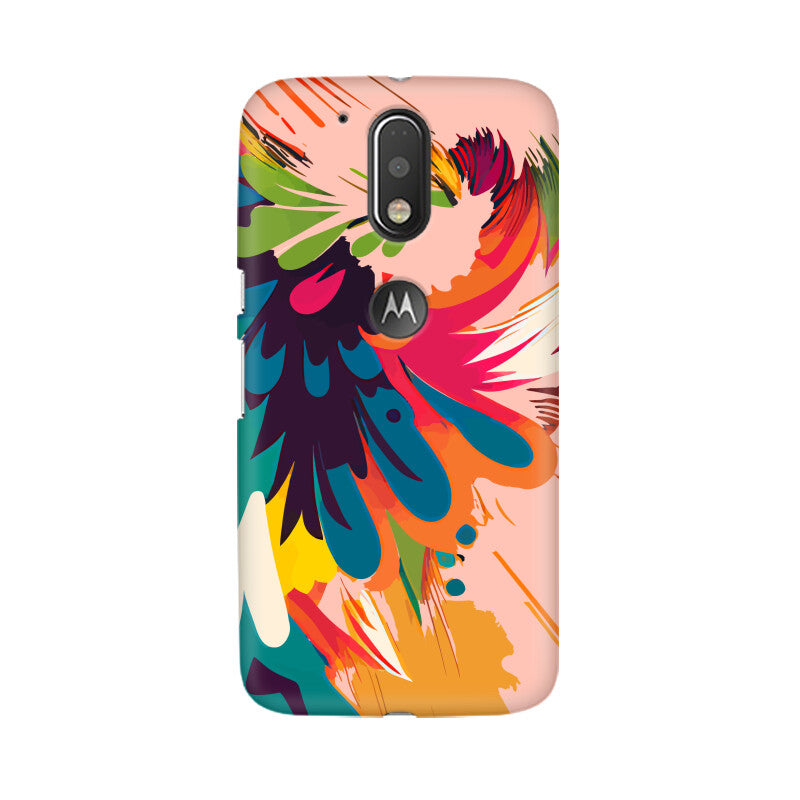 JOVIN-MV Moto Sublimation Phone Case In Pink Floral All Models