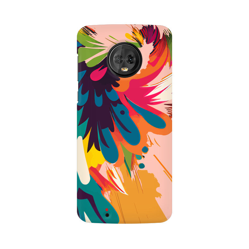 JOVIN-MV Moto Sublimation Phone Case In Pink Floral All Models