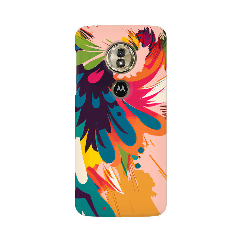 JOVIN-MV Moto Sublimation Phone Case In Pink Floral All Models