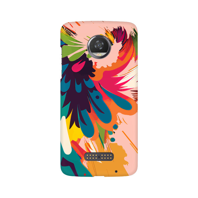 JOVIN-MV Moto Sublimation Phone Case In Pink Floral All Models