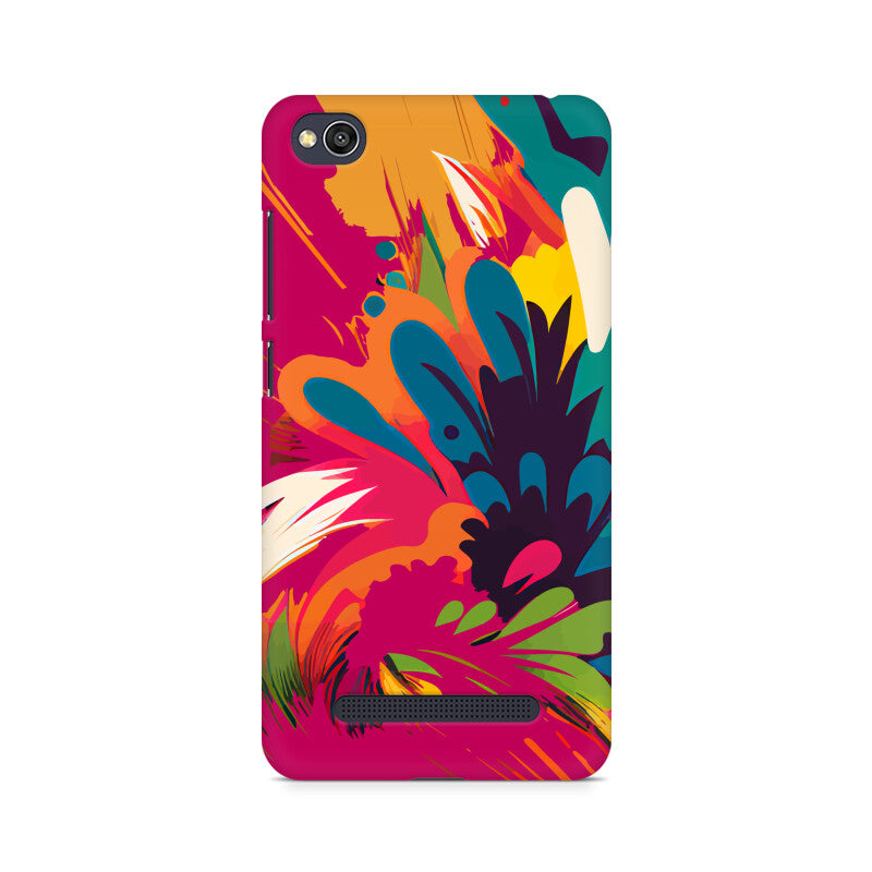 JOVIN-MV Xiaomi Redmi Sublimation Phone Case In Magenta Floral All Models