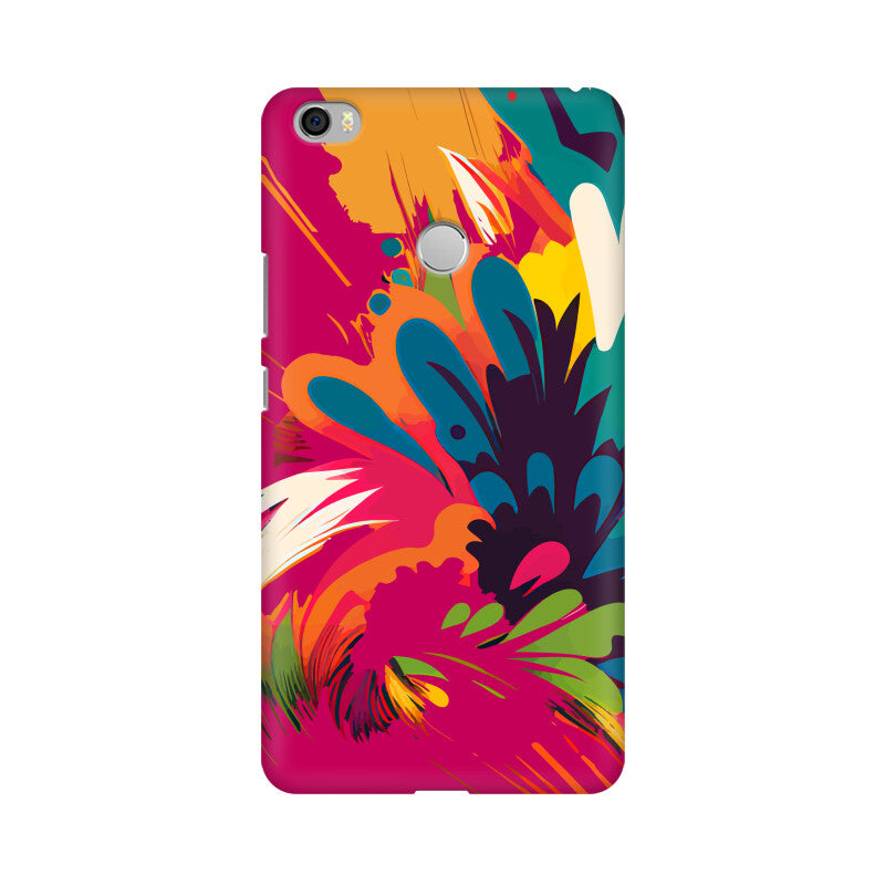 JOVIN-MV Xiaomi Redmi Sublimation Phone Case In Magenta Floral All Models