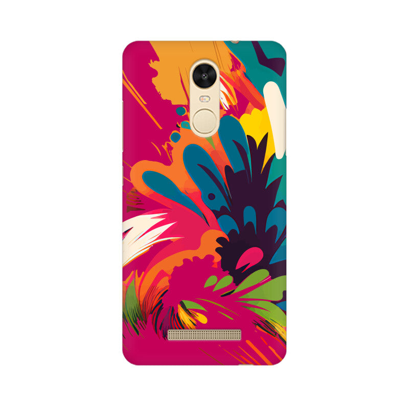 JOVIN-MV Xiaomi Redmi Sublimation Phone Case In Magenta Floral All Models