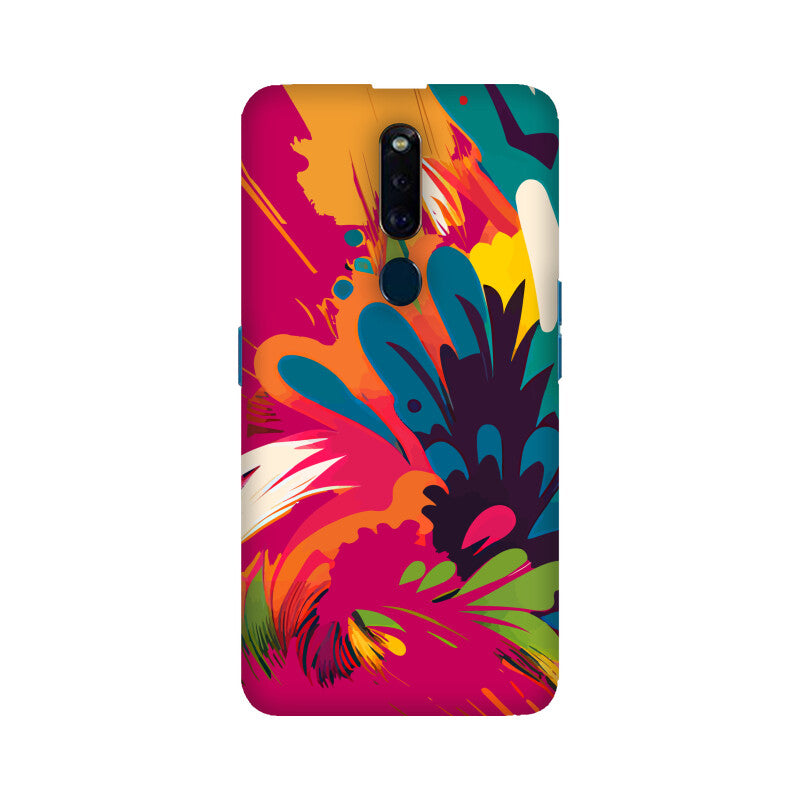 JOVIN-MV Vivo Sublimation Phone Case In Magenta Floral All Models