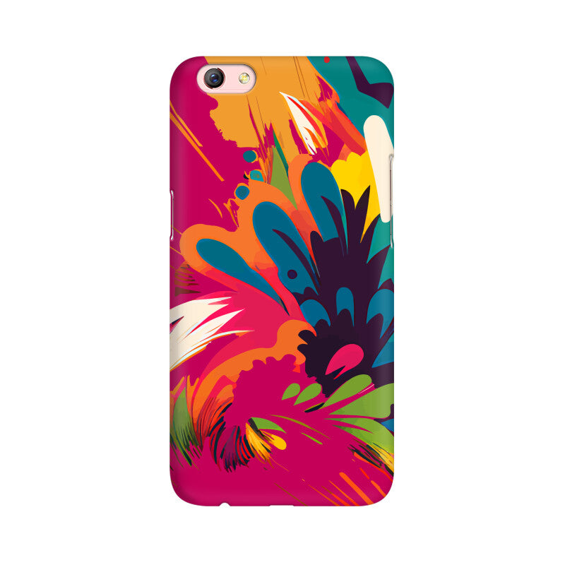 JOVIN-MV Vivo Sublimation Phone Case In Magenta Floral All Models