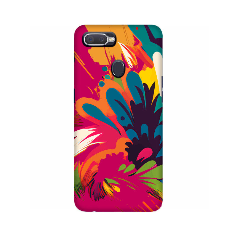 JOVIN-MV Realme Sublimation Phone Case In Magenta Floral All Models