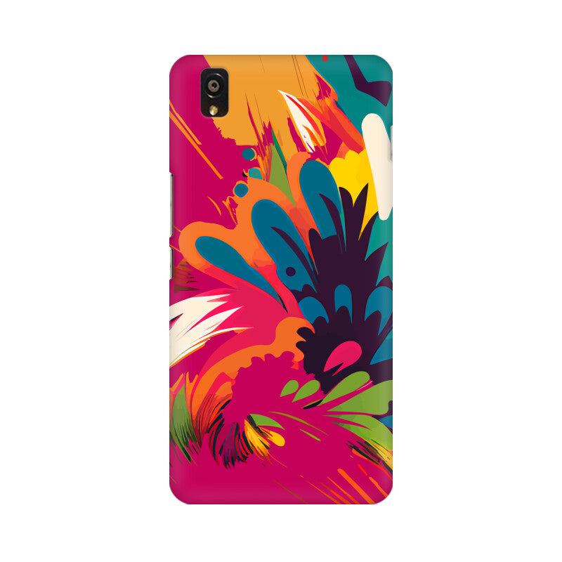 JOVIN-MV Vivo Sublimation Phone Case In Magenta Floral All Models