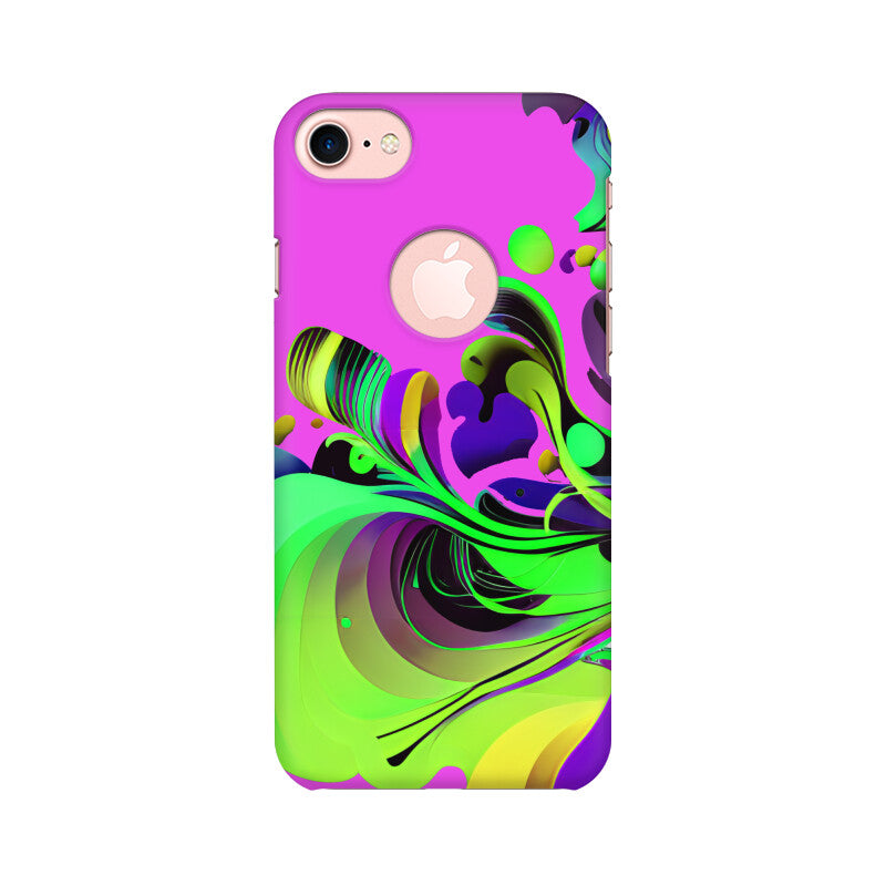 JOVIN-MV Apple iPhone Sublimation Phone Case In Purple Floral All Models