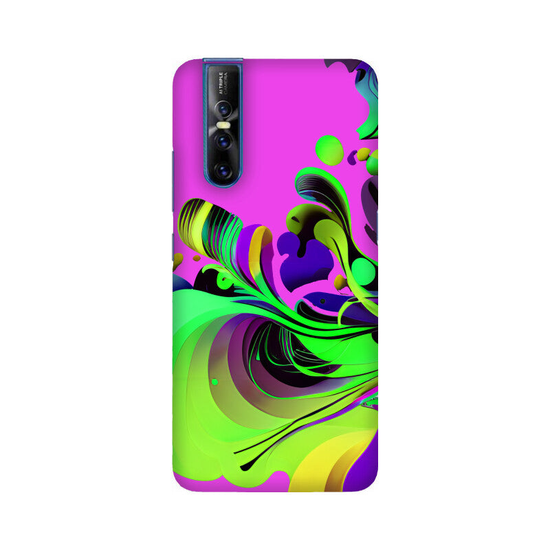 JOVIN-MV Apple iPhone Sublimation Phone Case In Purple Floral All Models