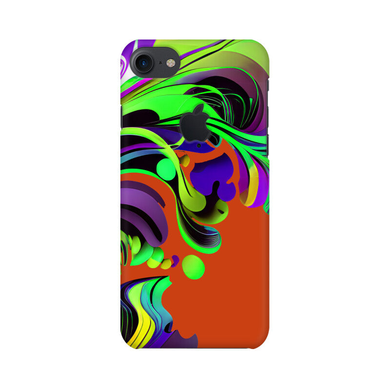 JOVIN-MV Apple iPhone Sublimation Phone Case In Orange Floral All Models