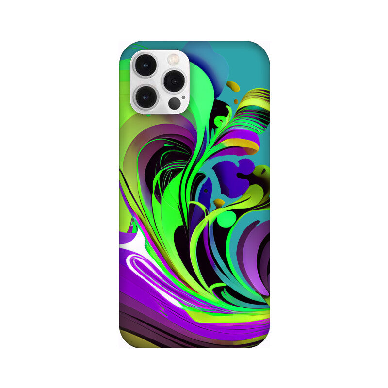 JOVIN-MV Apple iPhone Sublimation Phone Case In Green Floral all models