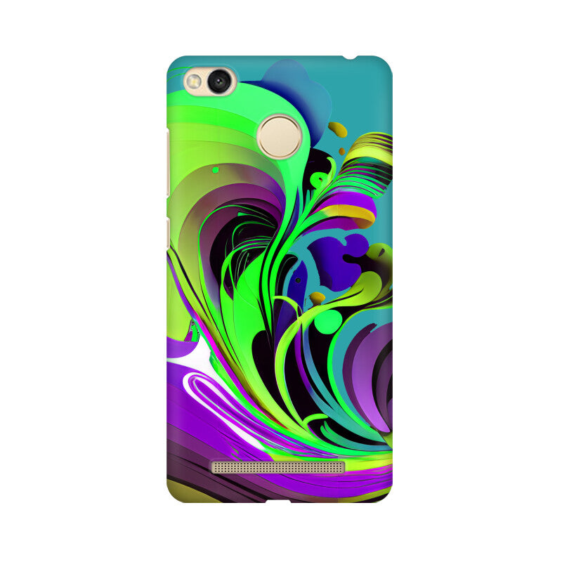 JOVIN-MV Xiaomi Redmi Sublimation Phone Case In Green Floral all models