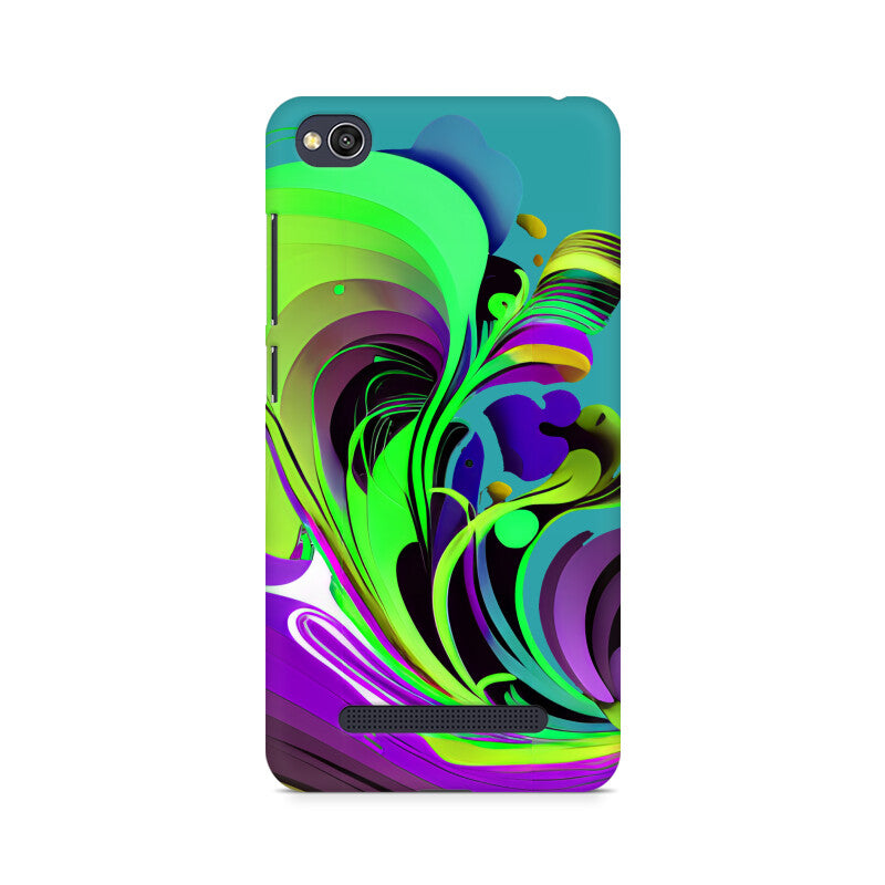 JOVIN-MV Xiaomi Redmi Sublimation Phone Case In Green Floral all models