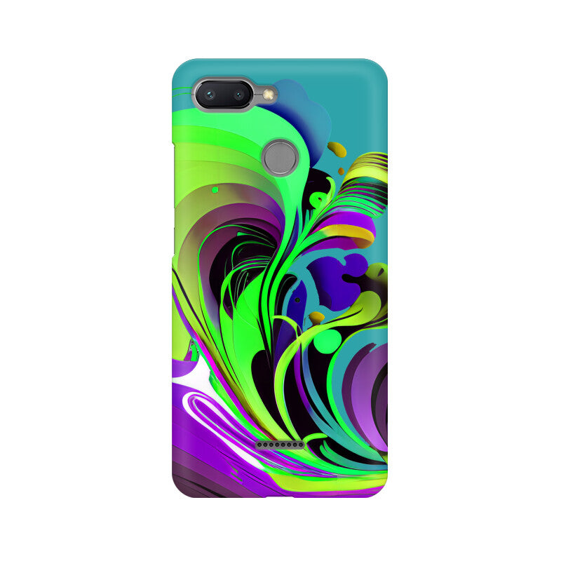 JOVIN-MV Xiaomi Redmi Sublimation Phone Case In Green Floral all models