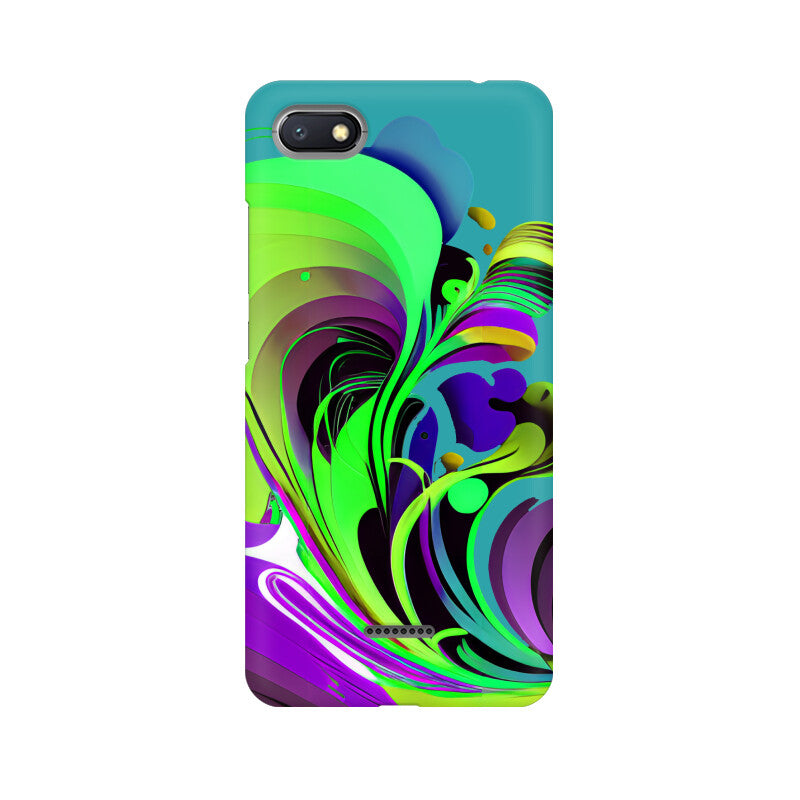 JOVIN-MV Xiaomi Redmi Sublimation Phone Case In Green Floral all models