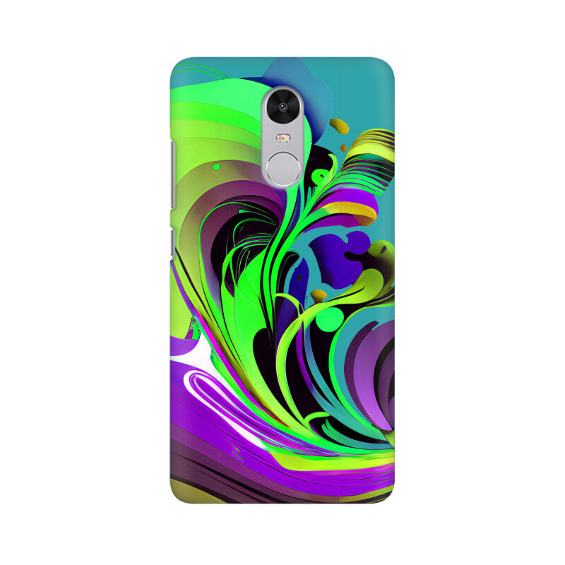 JOVIN-MV Xiaomi Redmi Sublimation Phone Case In Green Floral all models