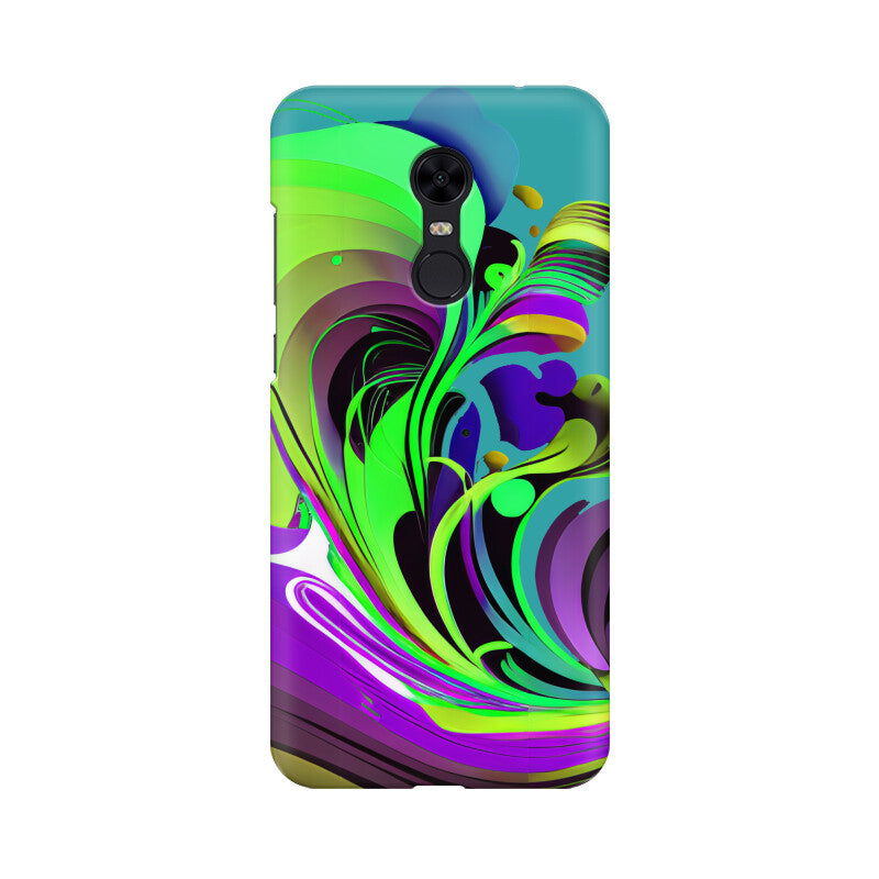 JOVIN-MV Xiaomi Redmi Sublimation Phone Case In Green Floral all models