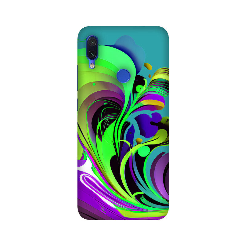 JOVIN-MV Xiaomi Redmi Sublimation Phone Case In Green Floral all models