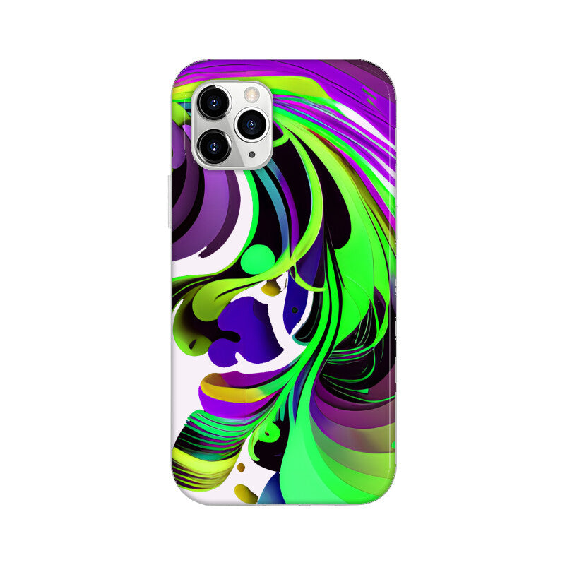 JOVIN-MV Apple iPhone Sublimation Phone Case In White Floral All Phone Models