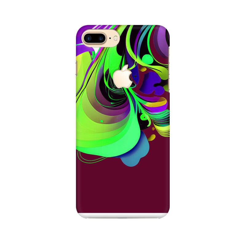 JOVIN-MV Apple iPhone Sublimation Phone Case In Maroon Floral All Models