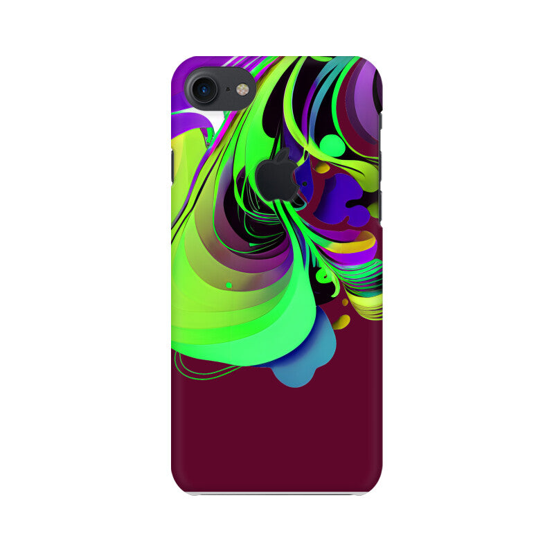JOVIN-MV Apple iPhone Sublimation Phone Case In Maroon Floral All Models