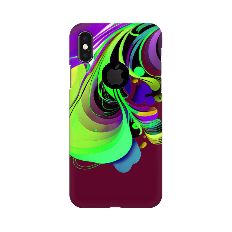 JOVIN-MV Apple iPhone Sublimation Phone Case In Maroon Floral All Models