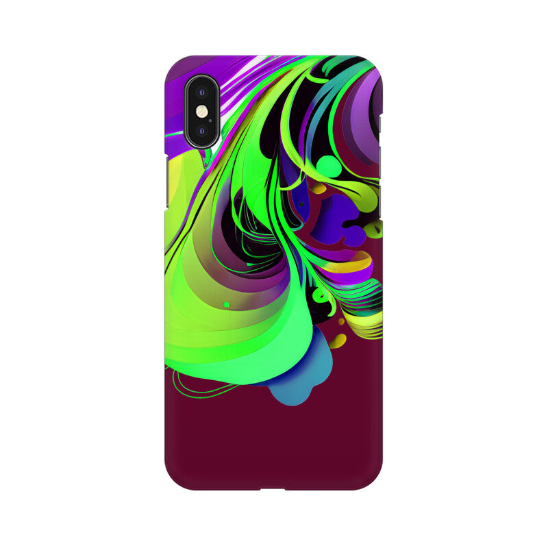 JOVIN-MV Apple iPhone Sublimation Phone Case In Maroon Floral All Models
