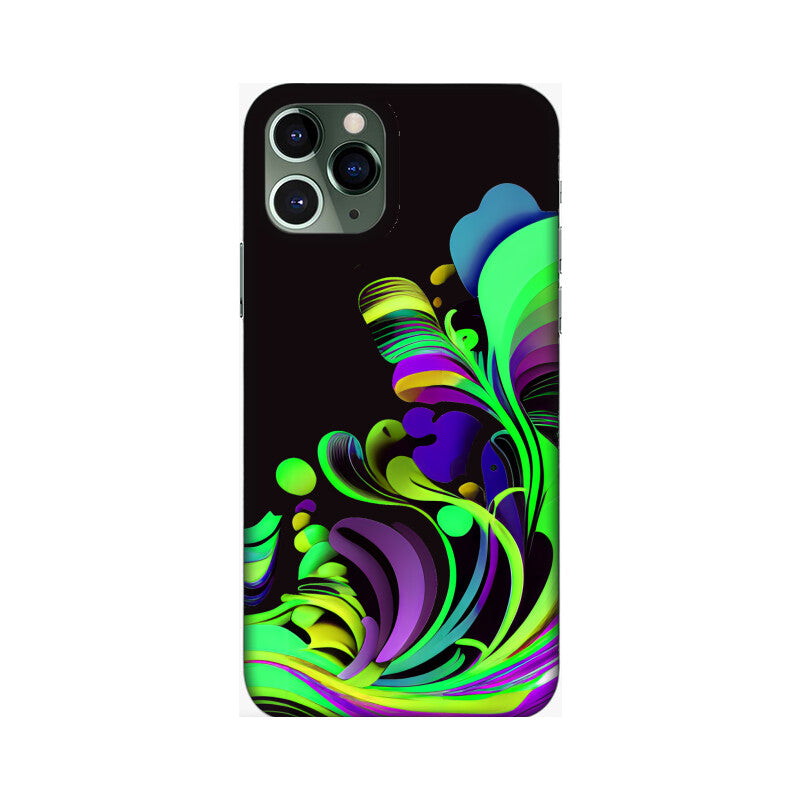 JOVIN-MV Apple iPhone Sublimation Phone Case In Black Floral All Models