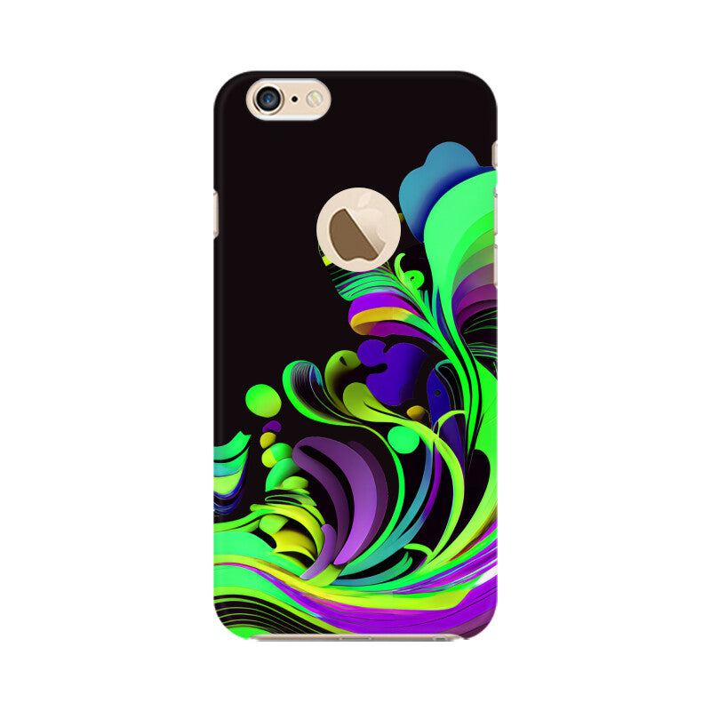 JOVIN-MV Apple iPhone Sublimation Phone Case In Black Floral All Models