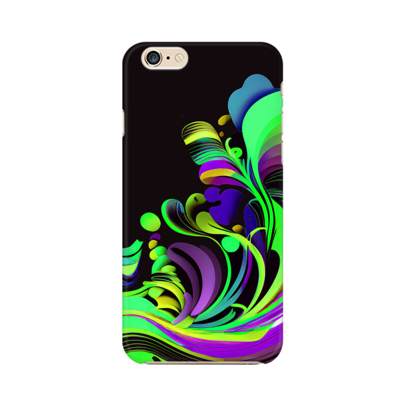 JOVIN-MV Apple iPhone Sublimation Phone Case In Black Floral All Models