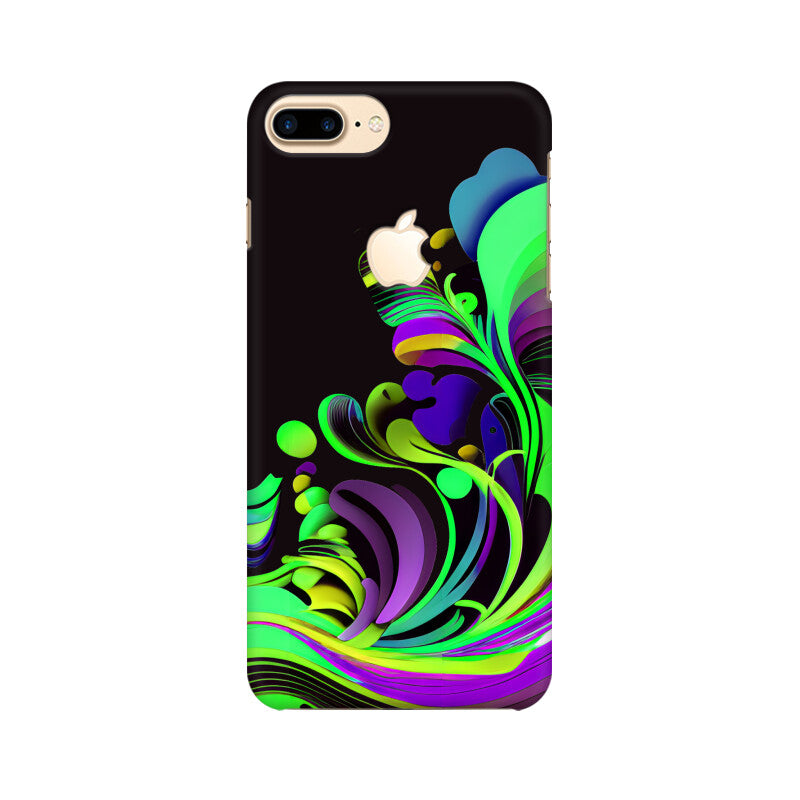 JOVIN-MV Apple iPhone Sublimation Phone Case In Black Floral All Models