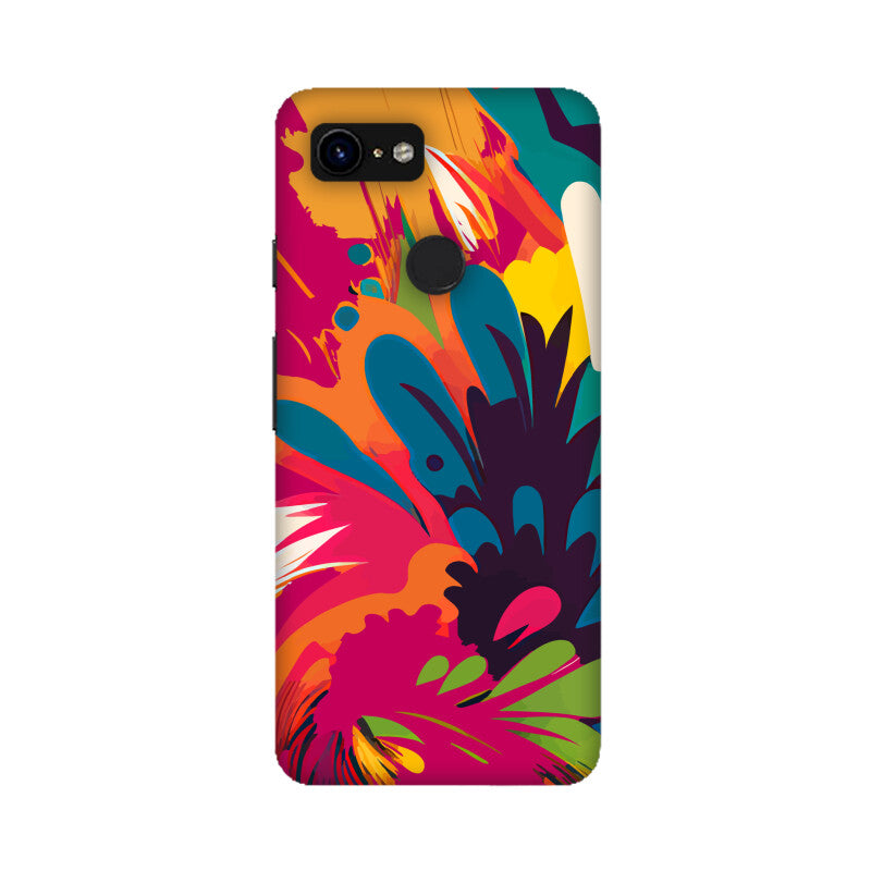 JOVIN-MV Google Pixel Sublimation Phone Case In Magenta Floral All Models