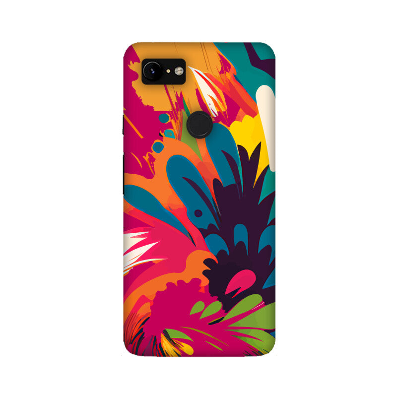 JOVIN-MV Google Pixel Sublimation Phone Case In Magenta Floral All Models