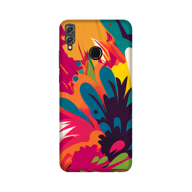 JOVIN-MV Huawei Sublimation Phone Case In Magenta Floral All Models