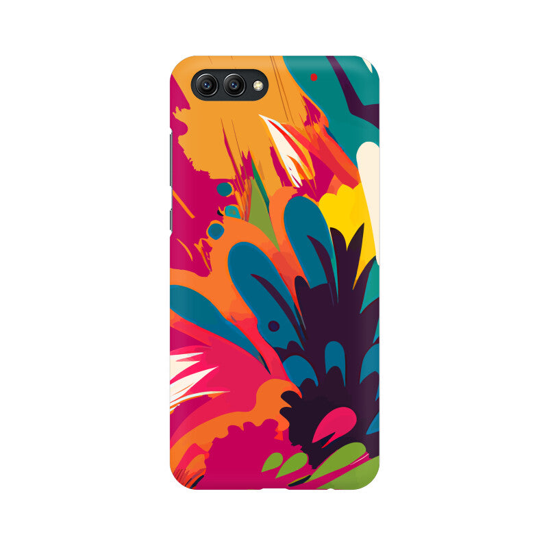 JOVIN-MV Huawei Sublimation Phone Case In Magenta Floral All Models