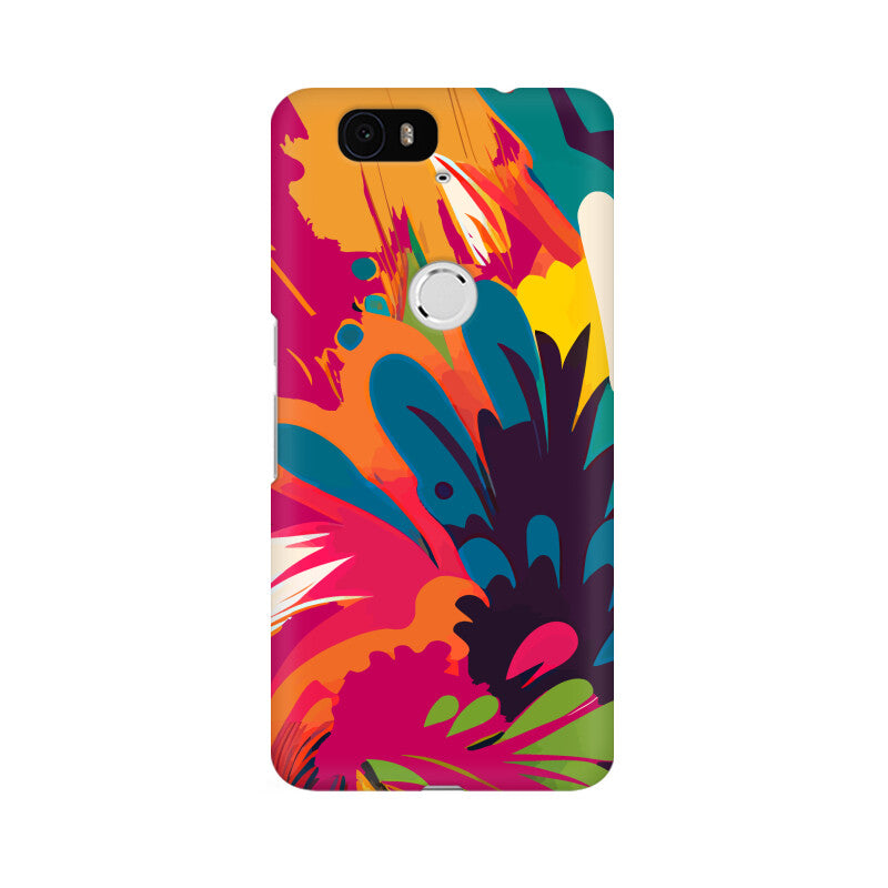 JOVIN-MV Huawei Sublimation Phone Case In Magenta Floral All Models