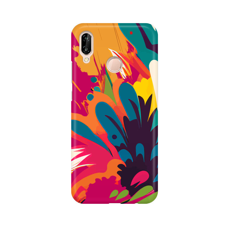 JOVIN-MV Huawei Sublimation Phone Case In Magenta Floral All Models