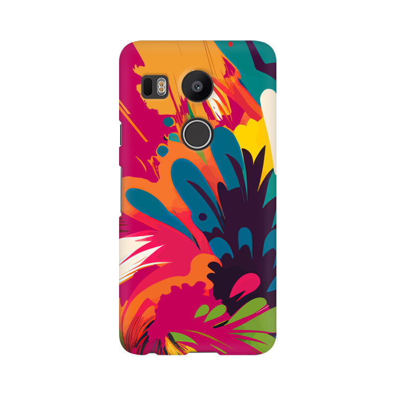 JOVIN-MV LG Sublimation Phone Case In Magenta Floral All Models