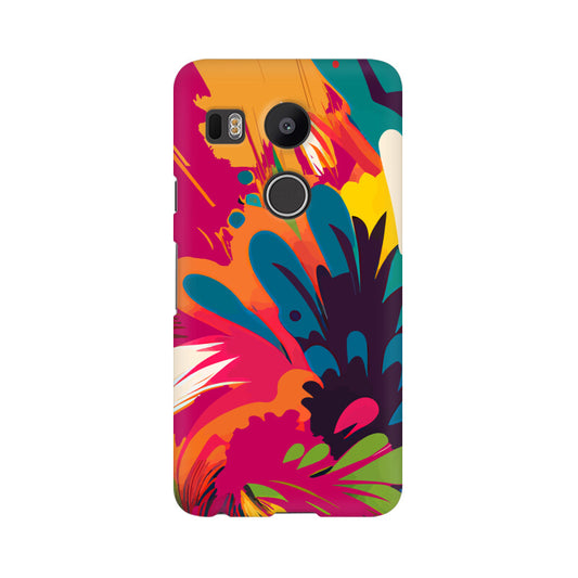 JOVIN-MV LG Sublimation Phone Case In Magenta Floral All Models