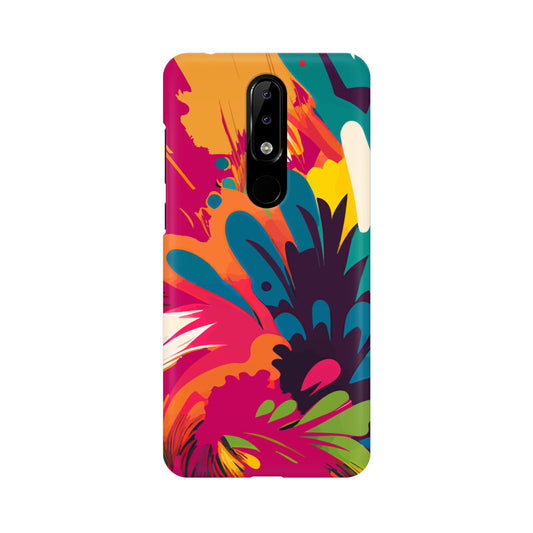 JOVIN-MV Nokia Sublimation Phone Case In Magenta Floral All Models