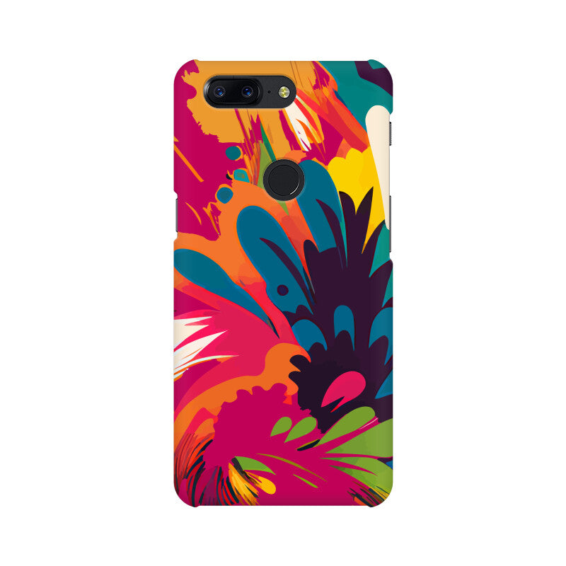 JOVIN-MV OnePlus Sublimation Phone Case In Magenta Floral All Models