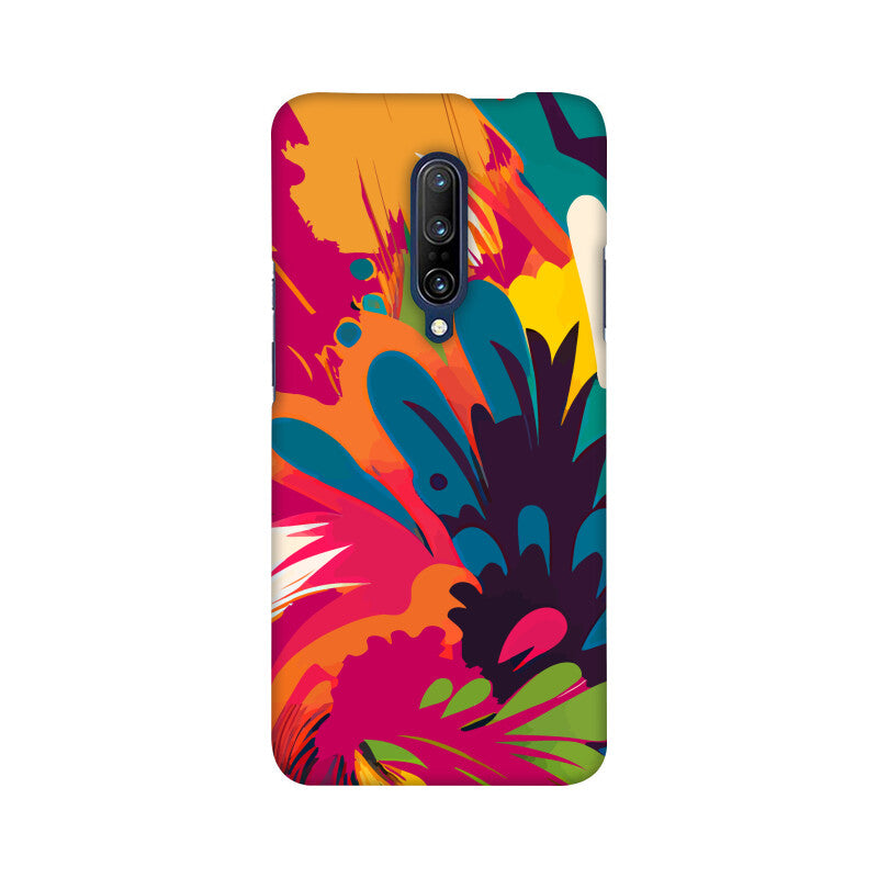 JOVIN-MV OnePlus Sublimation Phone Case In Magenta Floral All Models