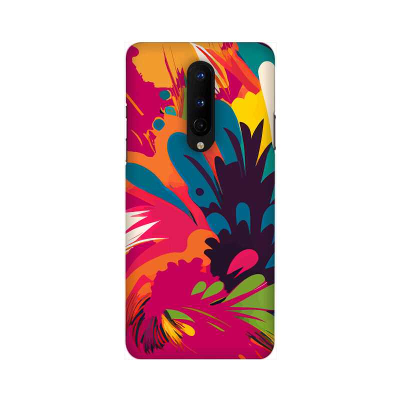 JOVIN-MV OnePlus Sublimation Phone Case In Magenta Floral All Models