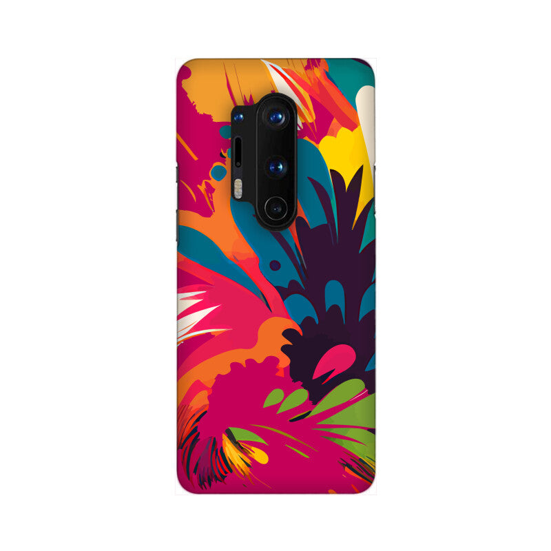 JOVIN-MV OnePlus Sublimation Phone Case In Magenta Floral All Models