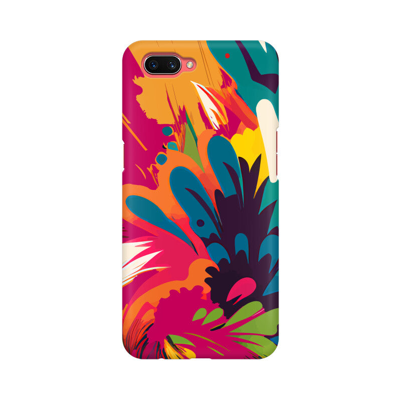 JOVIN-MV Oppo Sublimation Phone Case In Magenta Floral All Models