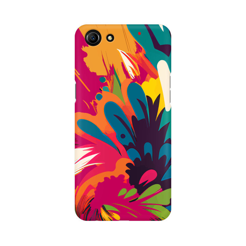 JOVIN-MV Oppo Sublimation Phone Case In Magenta Floral All Models