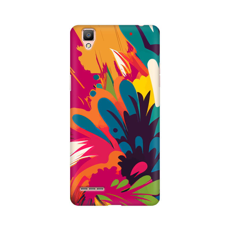 JOVIN-MV Oppo Sublimation Phone Case In Magenta Floral All Models