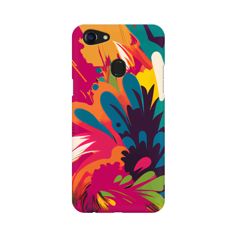 JOVIN-MV Oppo Sublimation Phone Case In Magenta Floral All Models