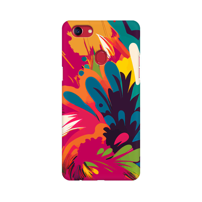 JOVIN-MV Oppo Sublimation Phone Case In Magenta Floral All Models